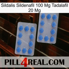 Sildalis Sildenafil 100Mg Tadalafil 20Mg 20